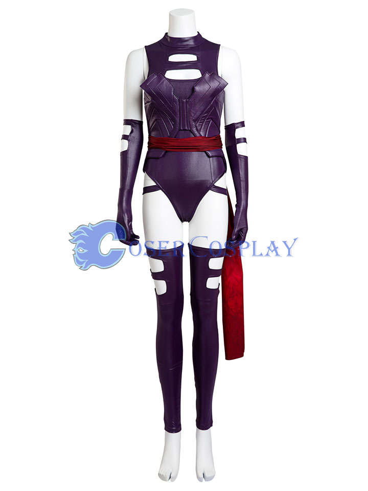 Elizabeth Betsy Braddock Psylocke Cosplay Costume